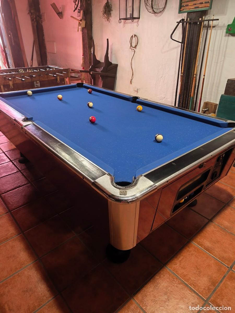 Antig&uuml;edades: mesa de billar Oper Coin