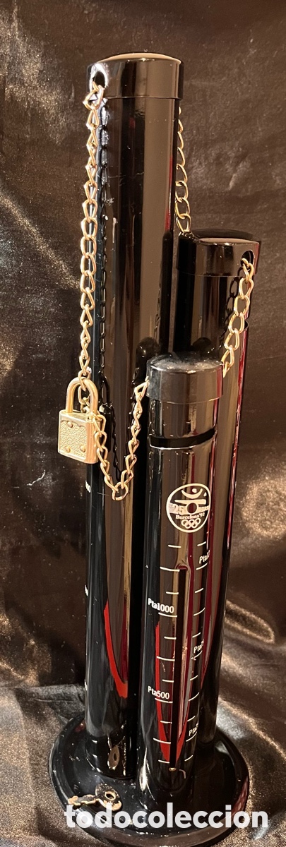 Antig&uuml;edades: Hucha Monedero Barcelona 92 COMPLETA &ndash; Excelente Estado