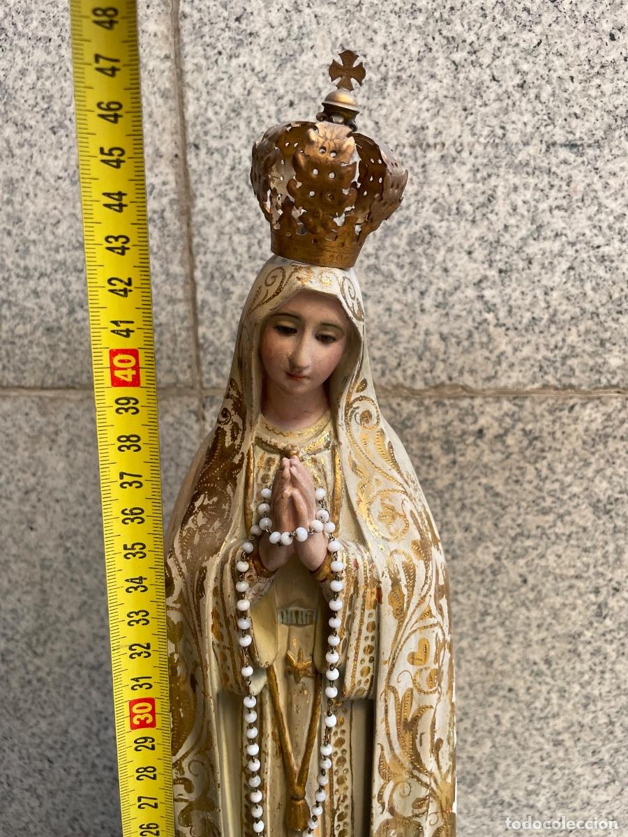 Antig&uuml;edades: Virgen de F&aacute;tima antigua de Olot - Foto 7