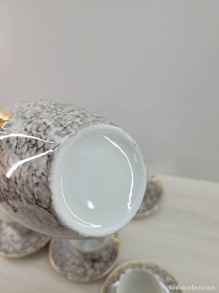 Antig&uuml;edades: JUEGO DE CAF&Eacute; DE PORCELANA - Foto 8