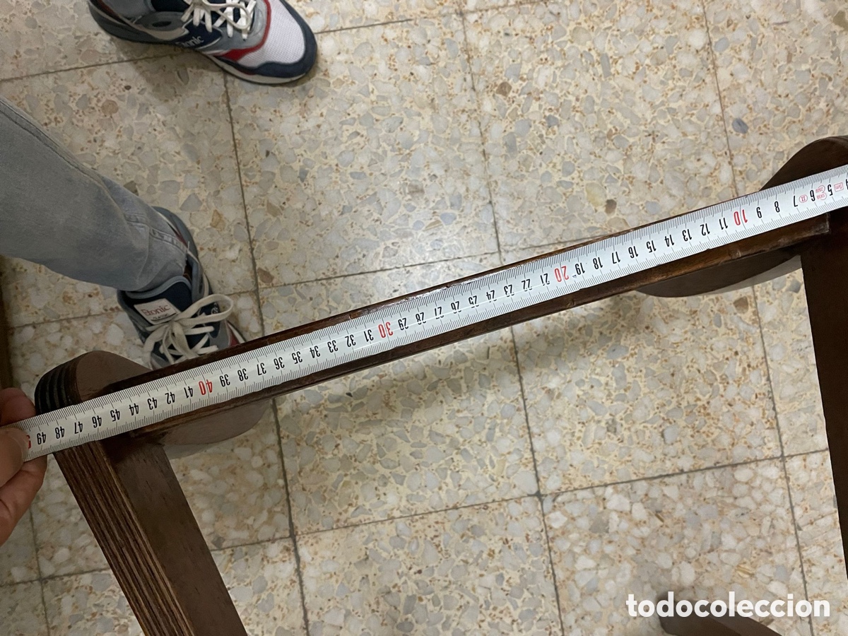 Antig&uuml;edades: 4 SILLAS REGENCIA DE MADERA DE CAOBA - Foto 7