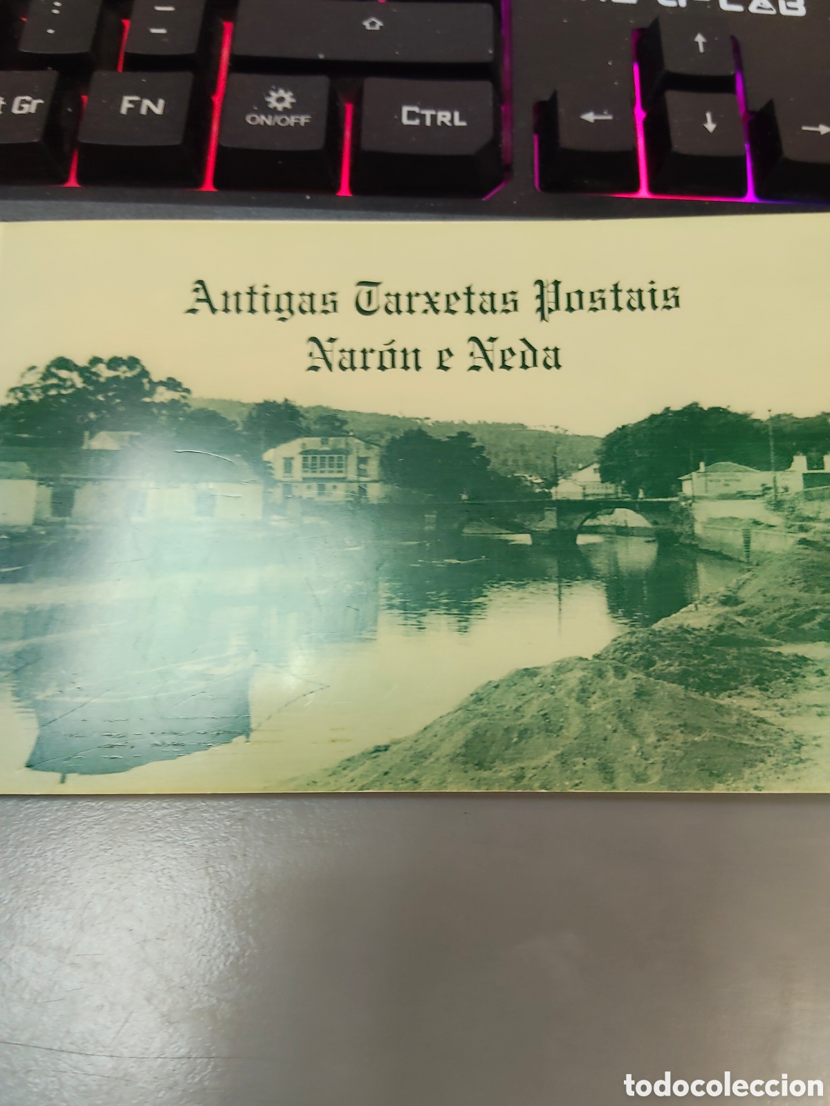 Antig&uuml;edades: Antiguas targetas postales Nar&oacute;n y Neda