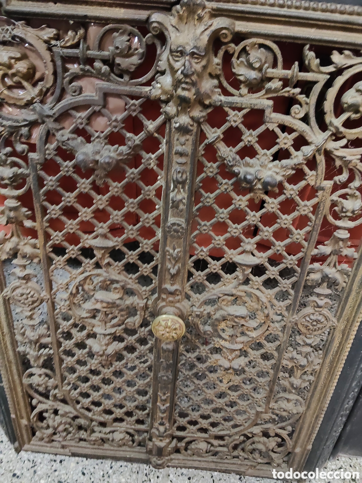 Antig&uuml;edades: Antiguo bocal de chimenea NAPOLE&Oacute;N III - Foto 3