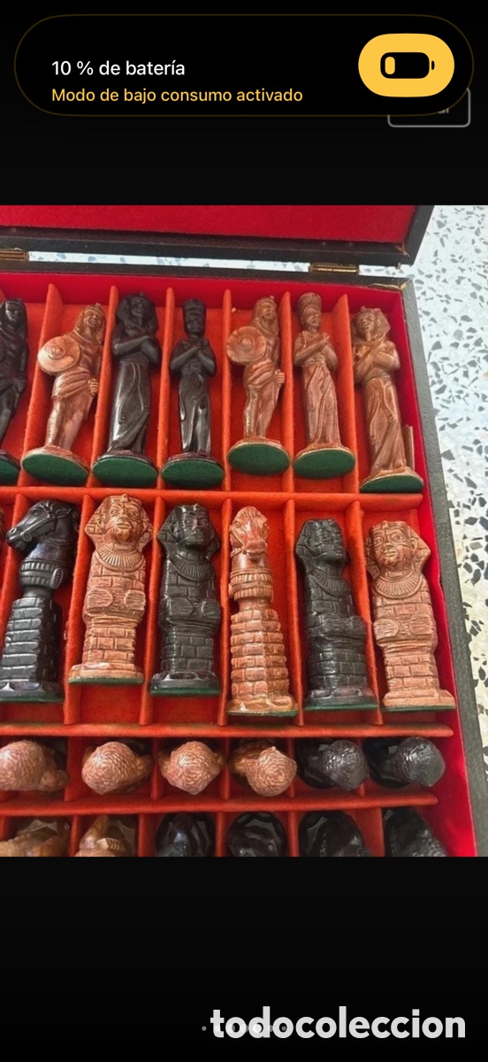Antig&uuml;edades: Ajedrez Egipcio a&ntilde;os 70 - Foto 4