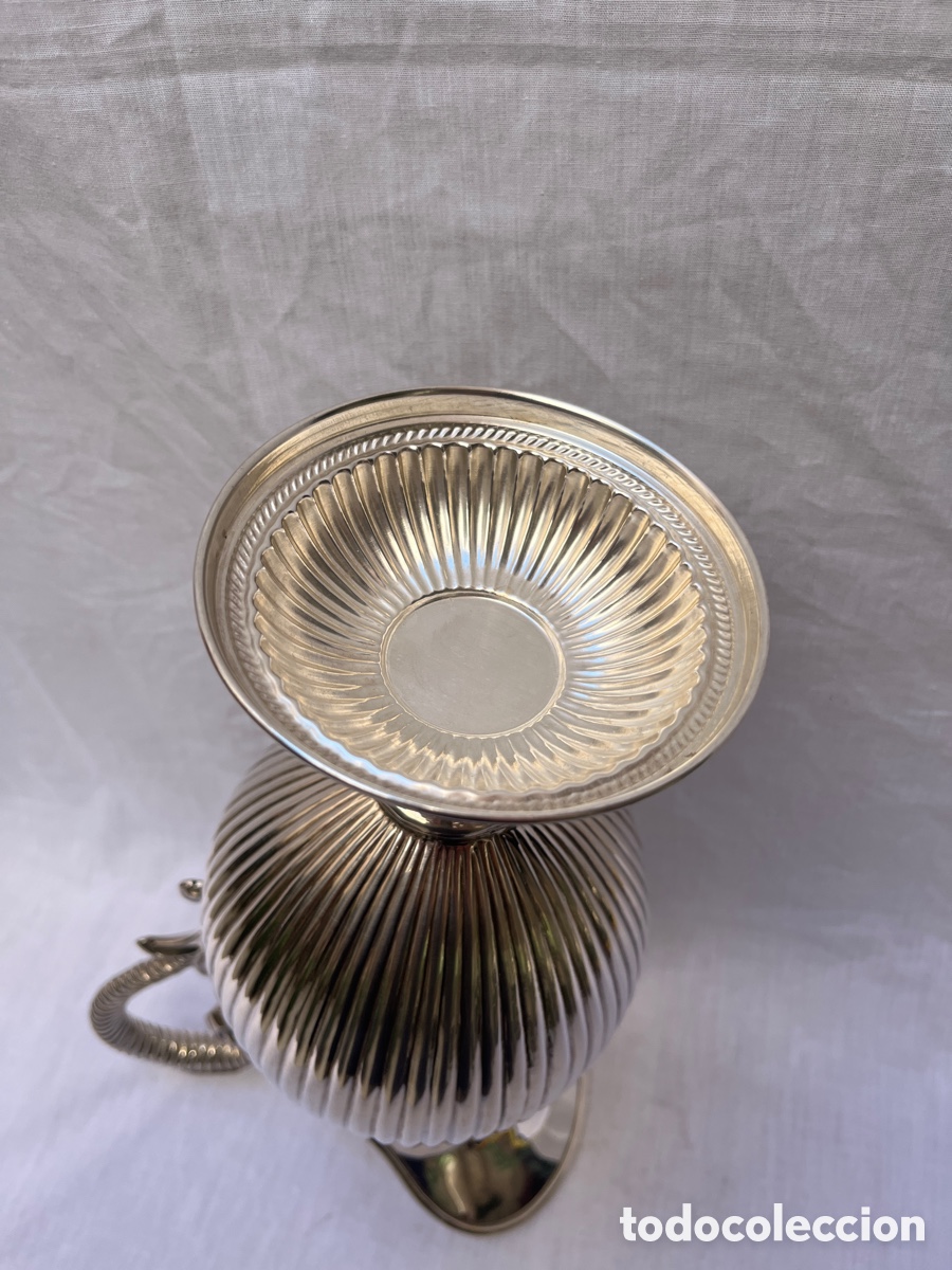 Antig&uuml;edades: Jarra de plata de ley 33 cm alto. - Foto 6