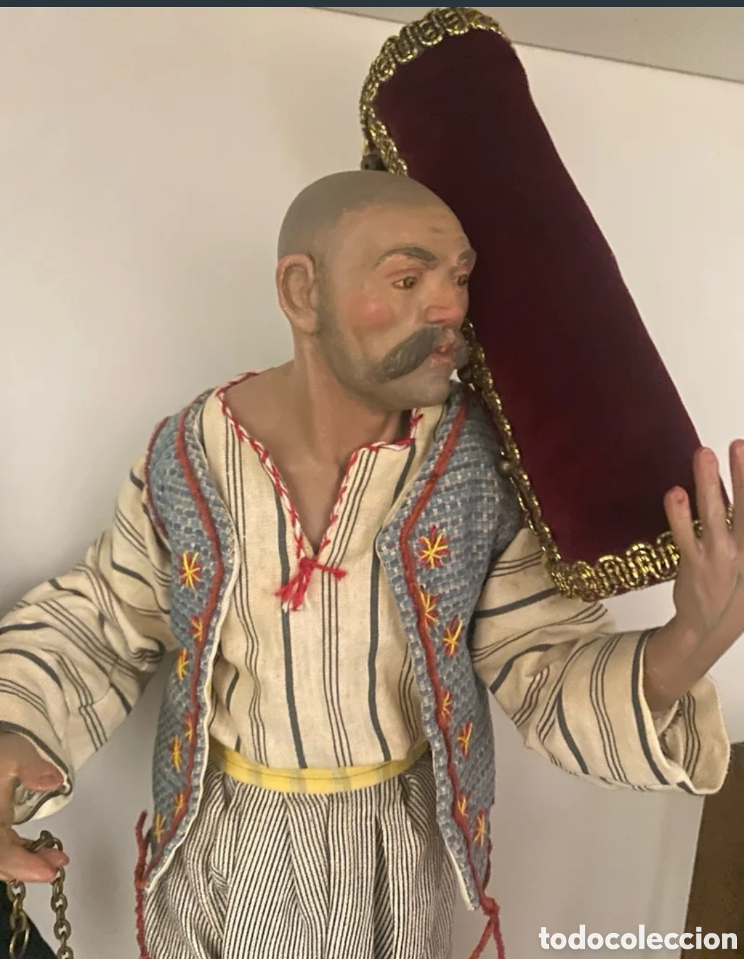 Antig&uuml;edades: Mercader figura Napolitana Napolitano