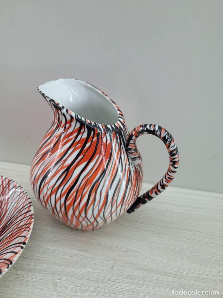 Antig&uuml;edades: JUEGO DE CAF&Eacute; DE PORCELANA - Foto 6