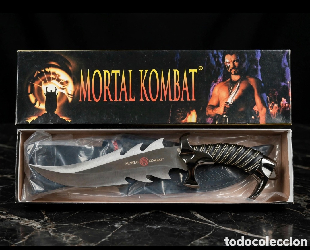 Antig&uuml;edades: MORTAL KOMBAT Raptor - Gil Hibben - United Cutlery UC750 MK - 1995 film Nuevo a estrenar