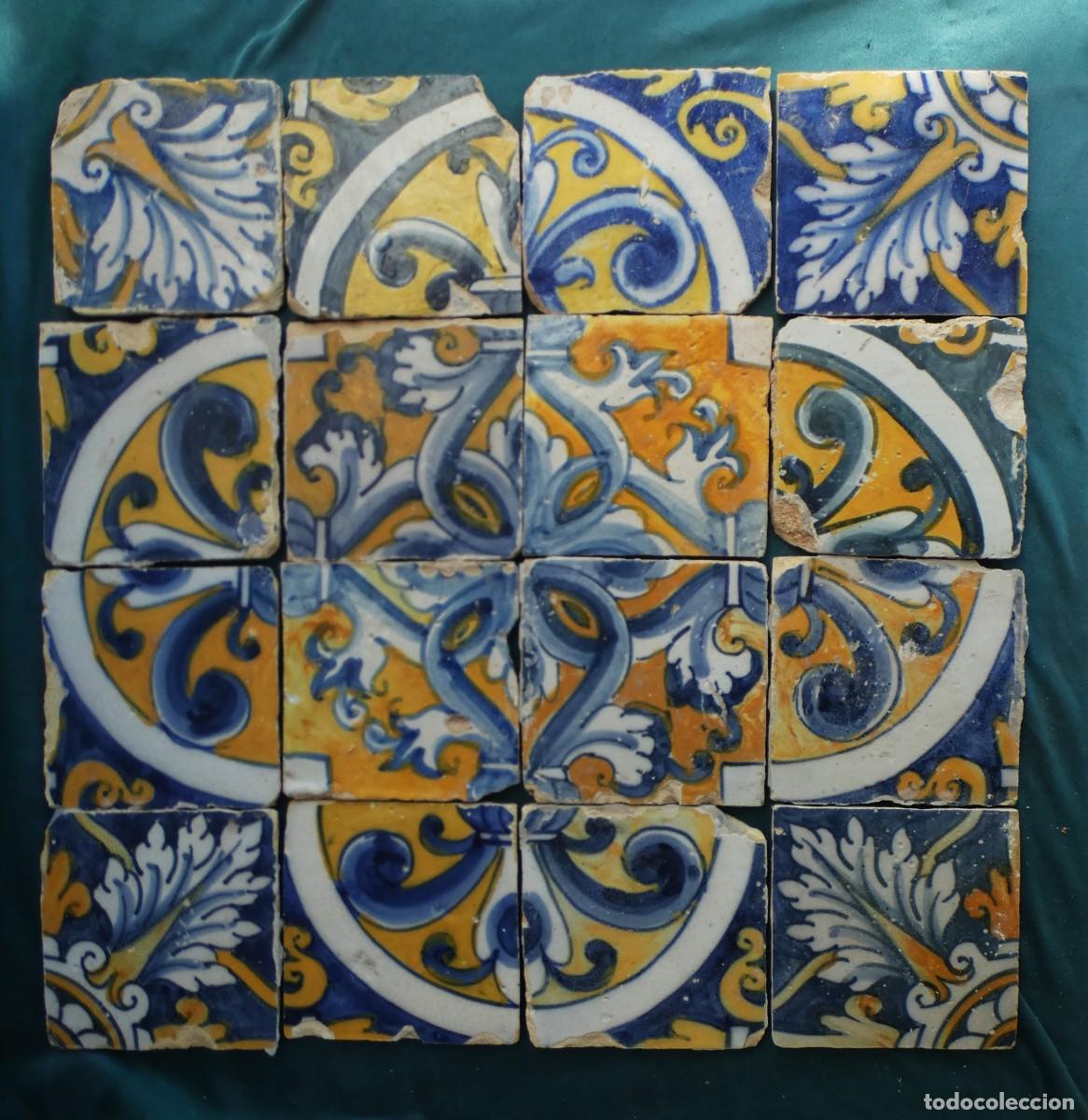 Antig&uuml;edades: Azulejo, Azulejos Portugal siglo 17