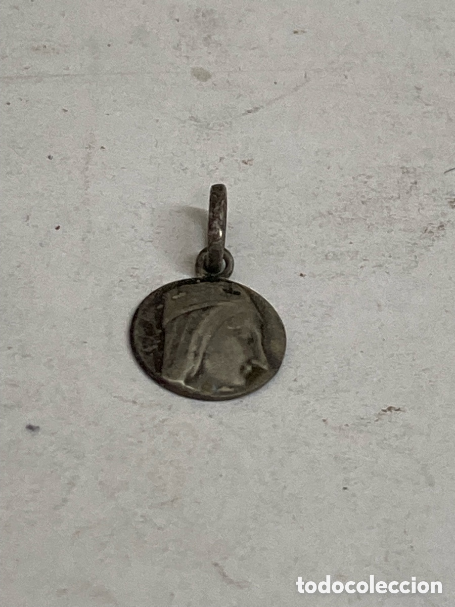 Antig&uuml;edades: Medalla de plata religioso C657