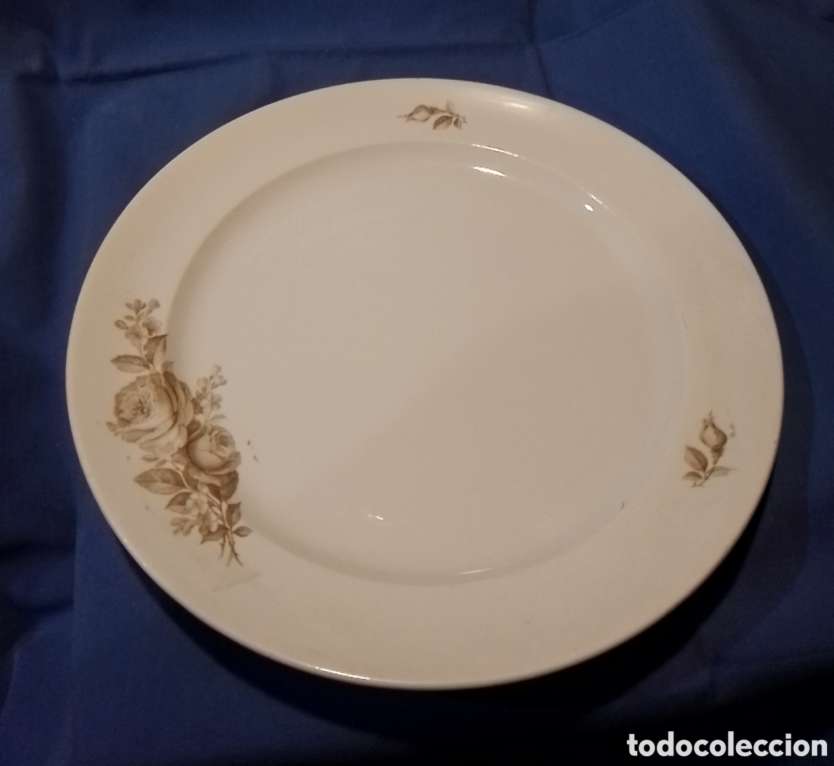 Antig&uuml;edades: 6 platos planos San Claudio - Foto 2