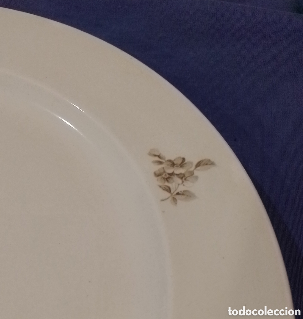 Antig&uuml;edades: 6 platos planos San Claudio - Foto 5