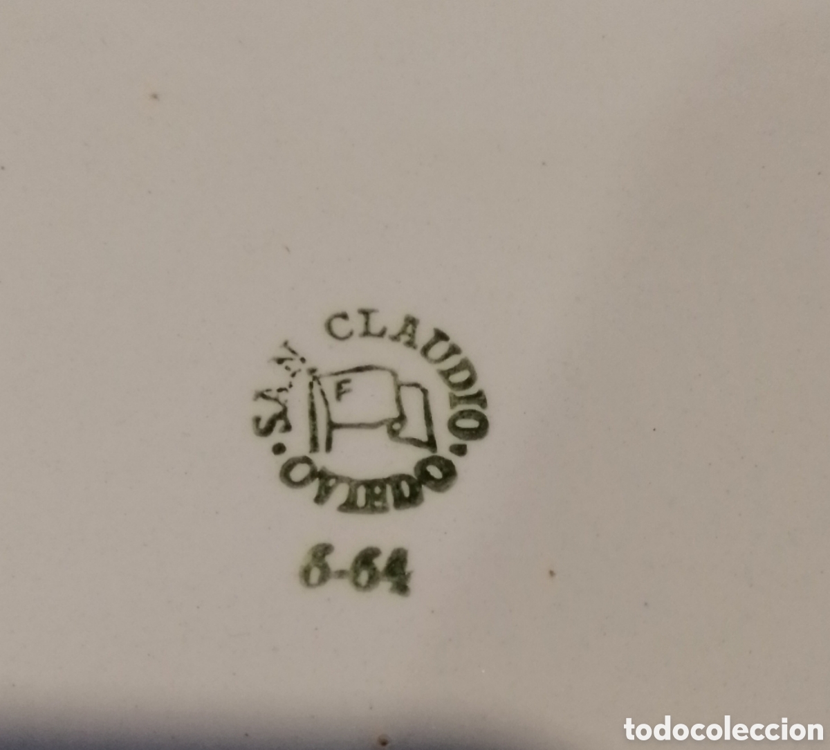 Antig&uuml;edades: 6 platos planos San Claudio - Foto 6