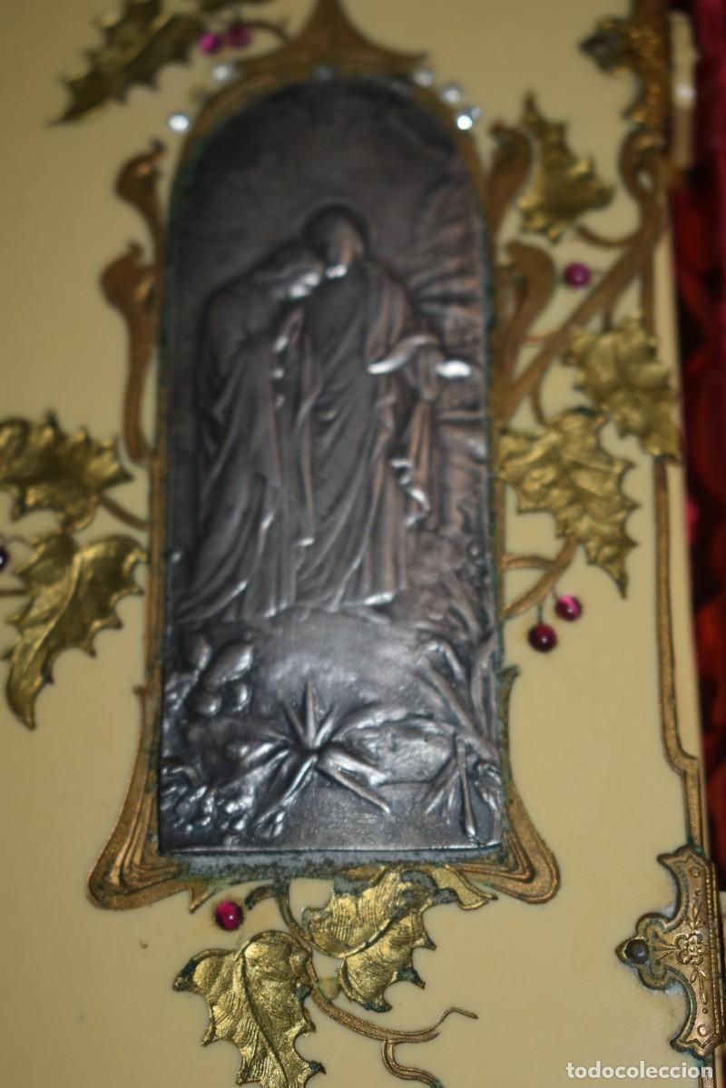 Antig&uuml;edades: PRECIOSO MISAL ANTIGUO CON PLATA - Foto 8