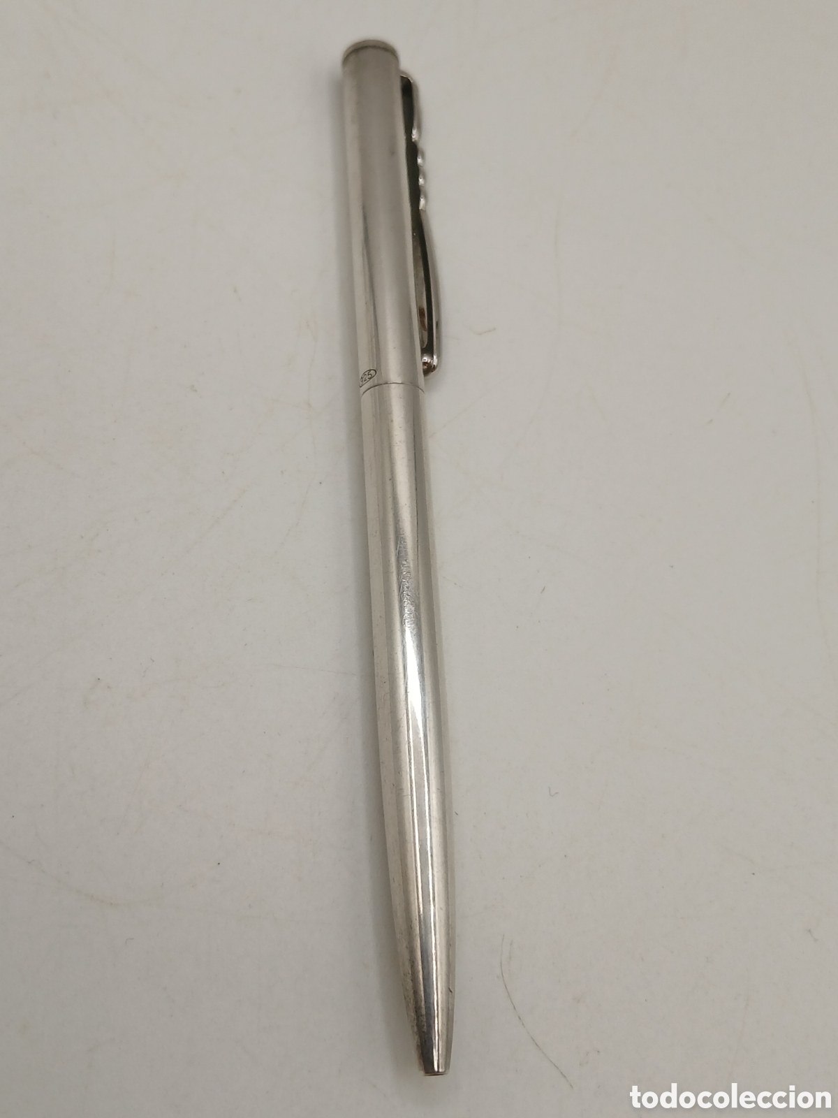 Antig&uuml;edades: Boligrafo plata 925mls - Foto 2