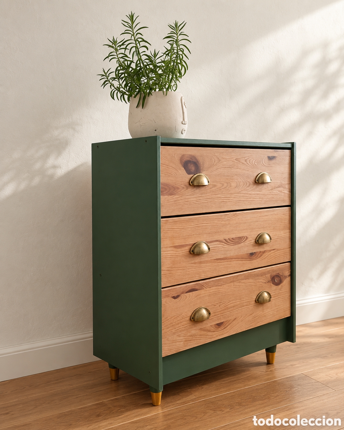 Antig&uuml;edades: Mueble auxiliar con cajones - Foto 2