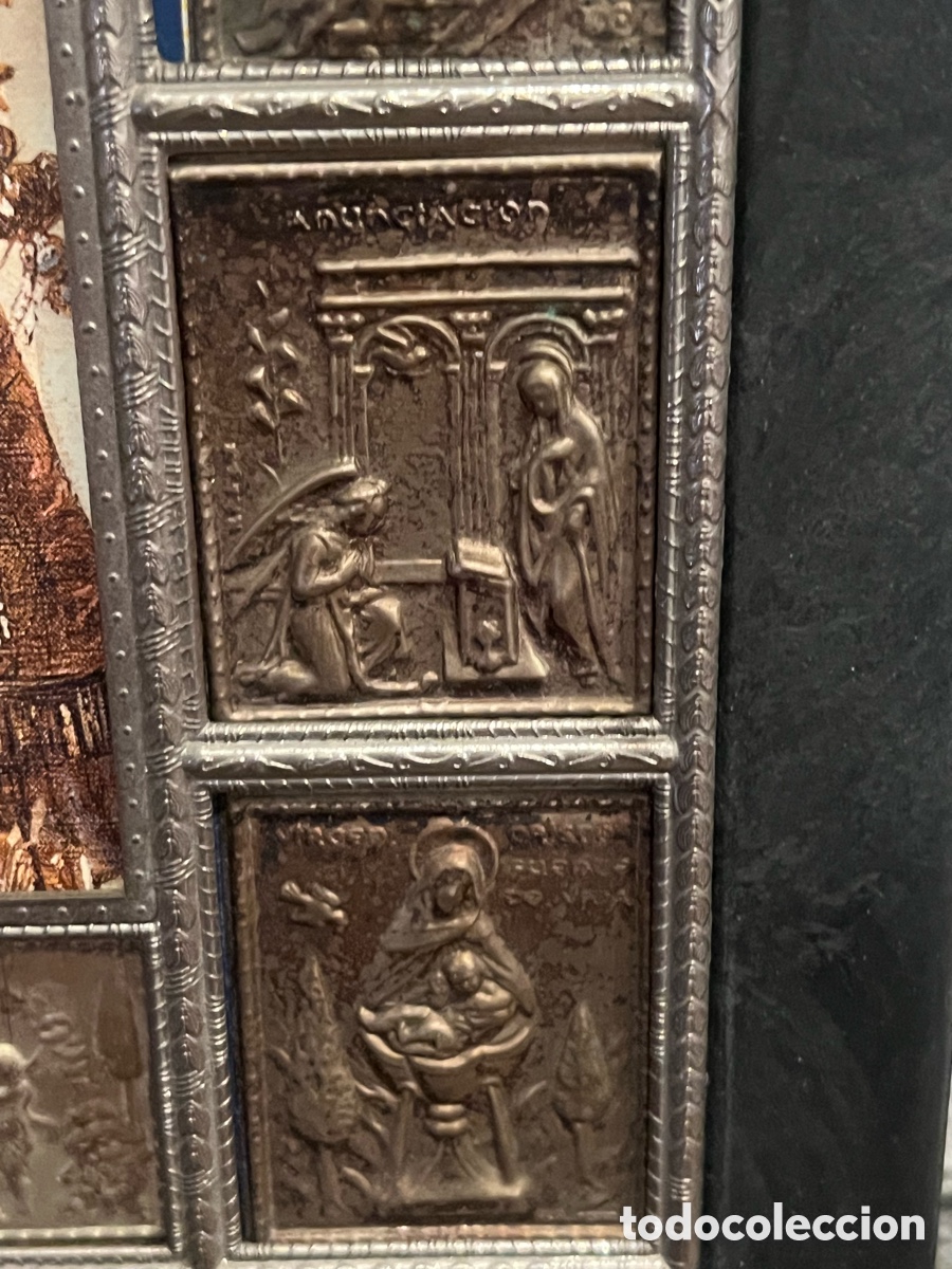 Antig&uuml;edades: Retablo Virgen de los Desamparados - Foto 4