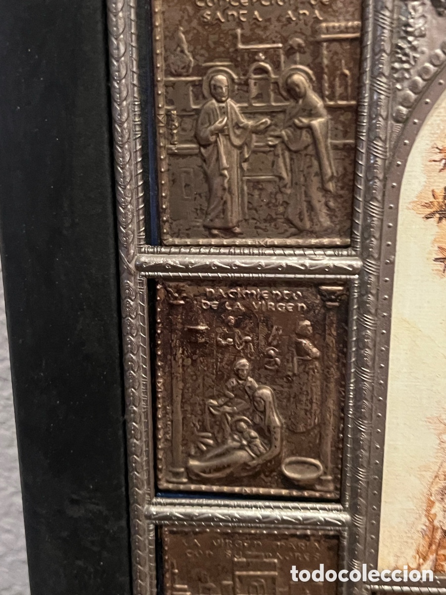 Antig&uuml;edades: Retablo Virgen de los Desamparados - Foto 7