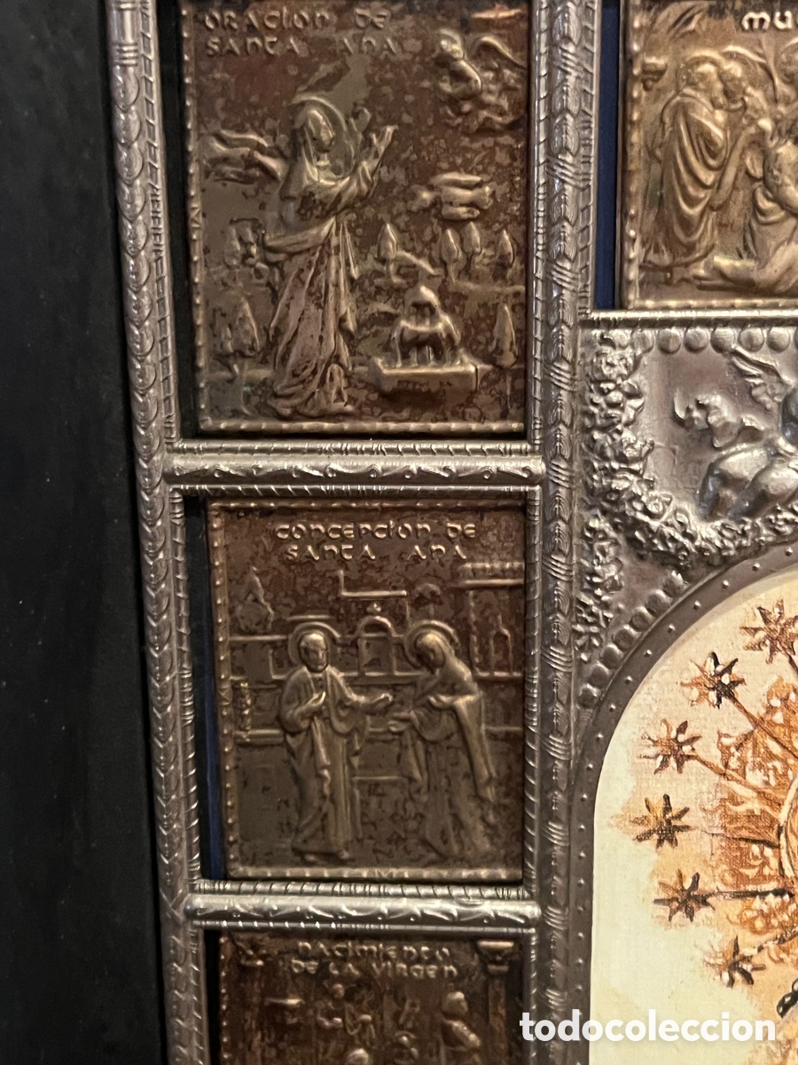 Antig&uuml;edades: Retablo Virgen de los Desamparados - Foto 8