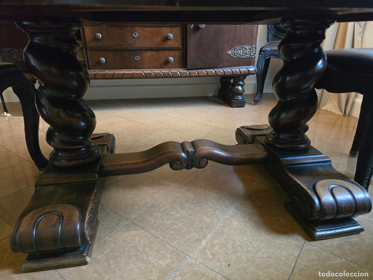 Antig&uuml;edades: Comedor Antiguo Completo (4 piezas) - Foto 10