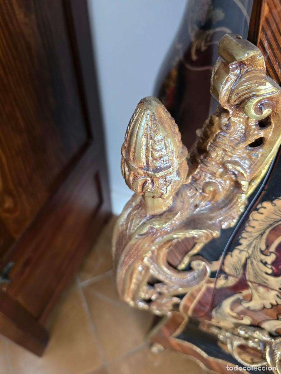 Antig&uuml;edades: C&oacute;moda Luis XV Rococo Bomb&eacute; - Foto 9