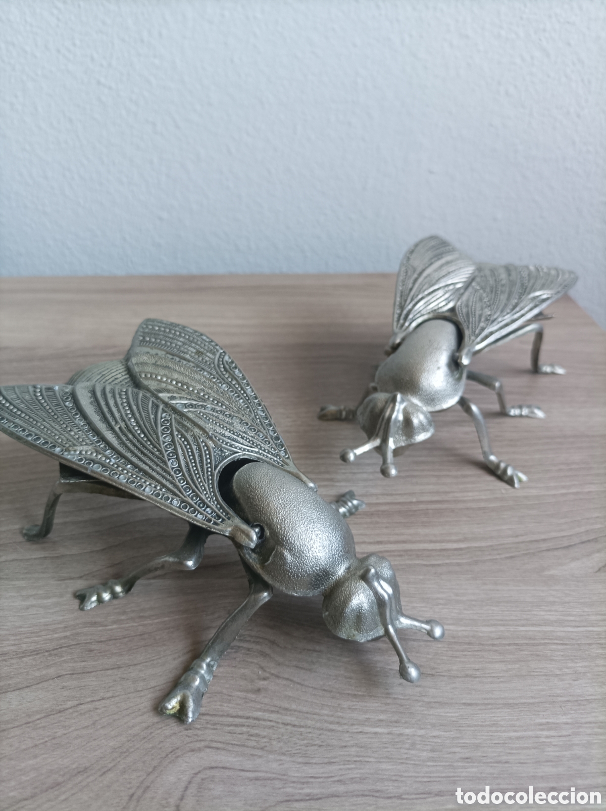 Antig&uuml;edades: Pareja de ceniceros/joyeros Mosca Art Deco - Mid-Century Made in Spain