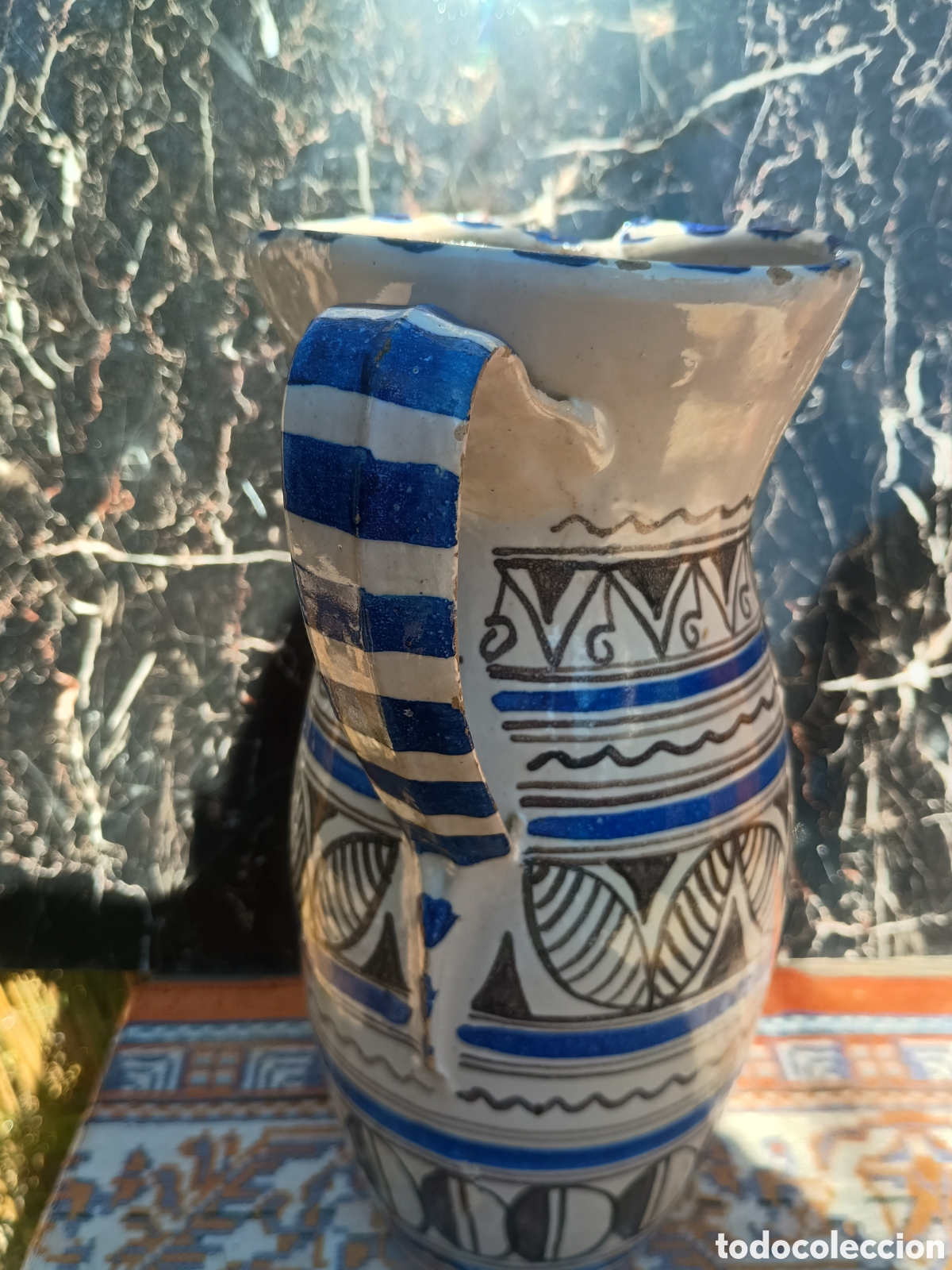 Antig&uuml;edades: Jarra Toledo Toledana - Foto 2