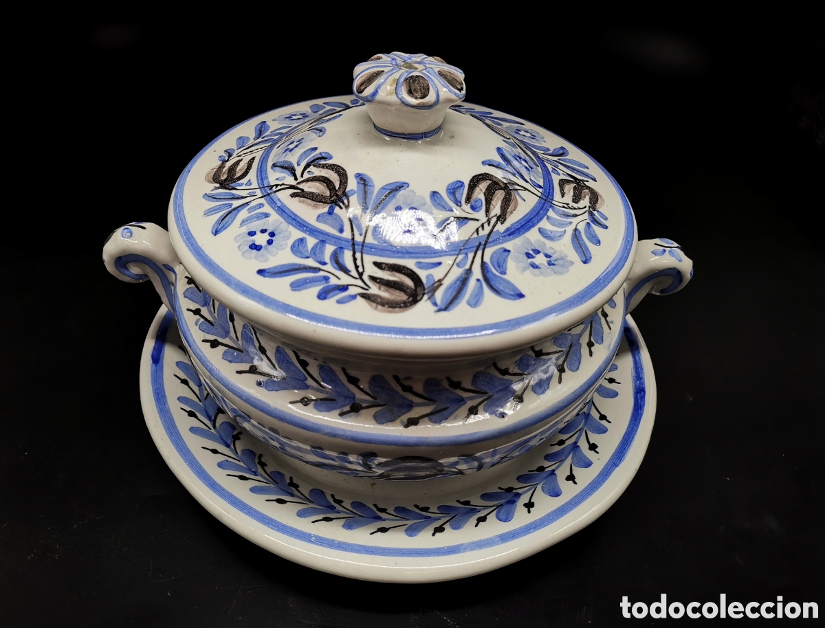 Antig&uuml;edades: BONITA PIEZA DE COLECCI&Oacute;N JOS&Eacute; GIMENO PORCELANA VALENCIA