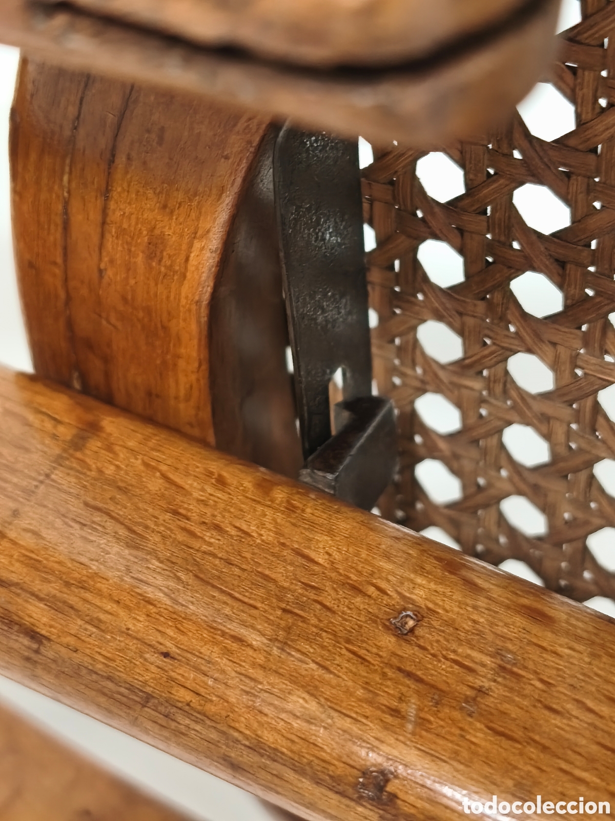 Antig&uuml;edades: Antiguo Bast&oacute;n asiento Thonet - Foto 8