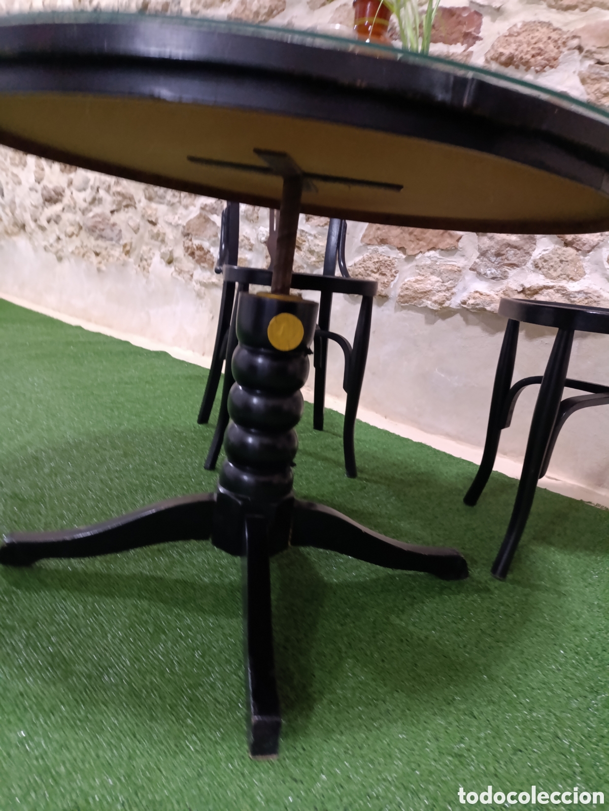 Antig&uuml;edades: Conjunto de muebles de sal&oacute;n antiguos - Foto 17