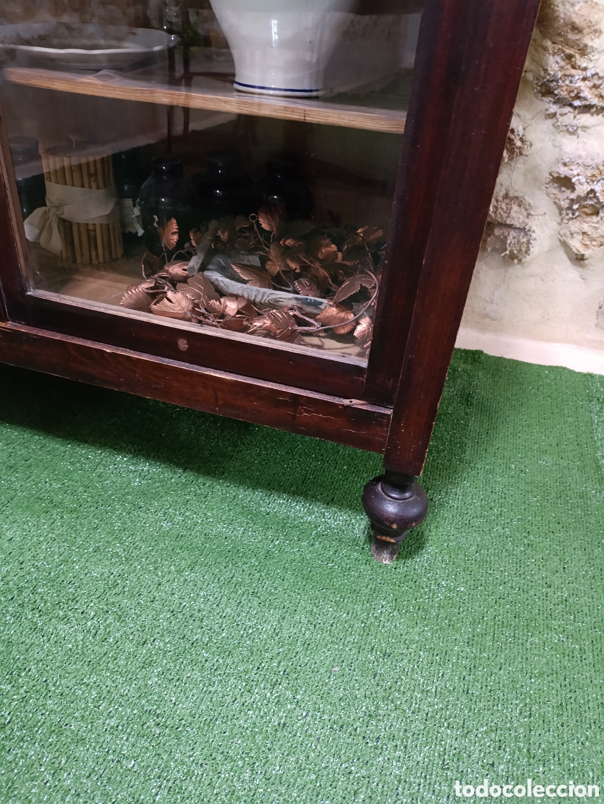 Antig&uuml;edades: Conjunto de muebles de sal&oacute;n antiguos - Foto 19