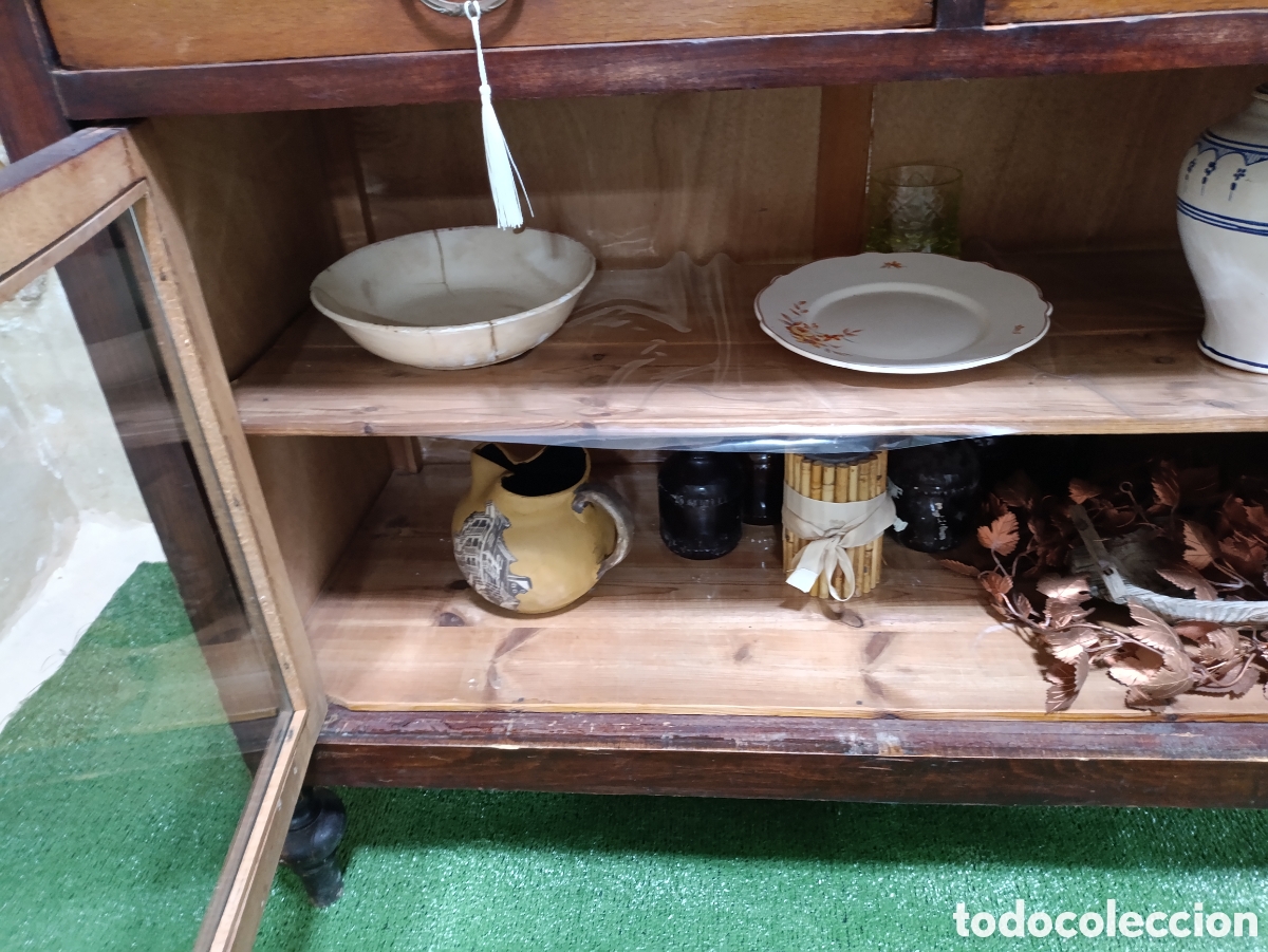 Antig&uuml;edades: Conjunto de muebles de sal&oacute;n antiguos - Foto 22