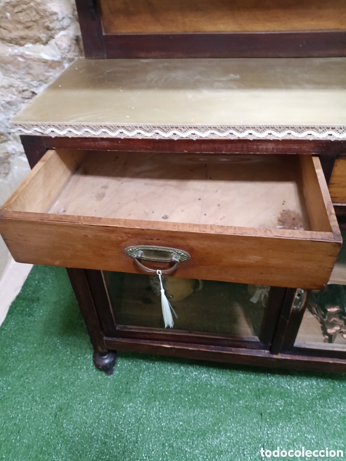 Antig&uuml;edades: Conjunto de muebles de sal&oacute;n antiguos - Foto 23