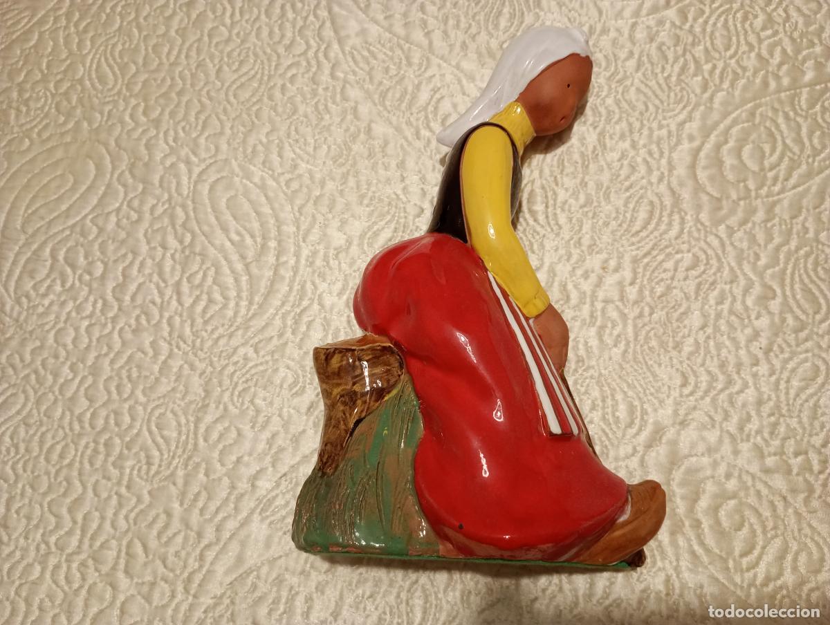 Antig&uuml;edades: FIGURA DE ADORNO PORCELANA
