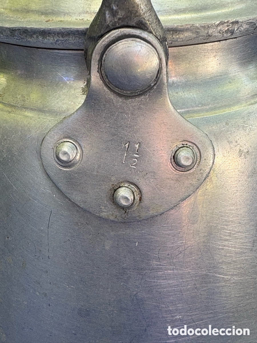 Antig&uuml;edades: ANTIGUA CAFETERA DE ALUMINIO - Foto 4