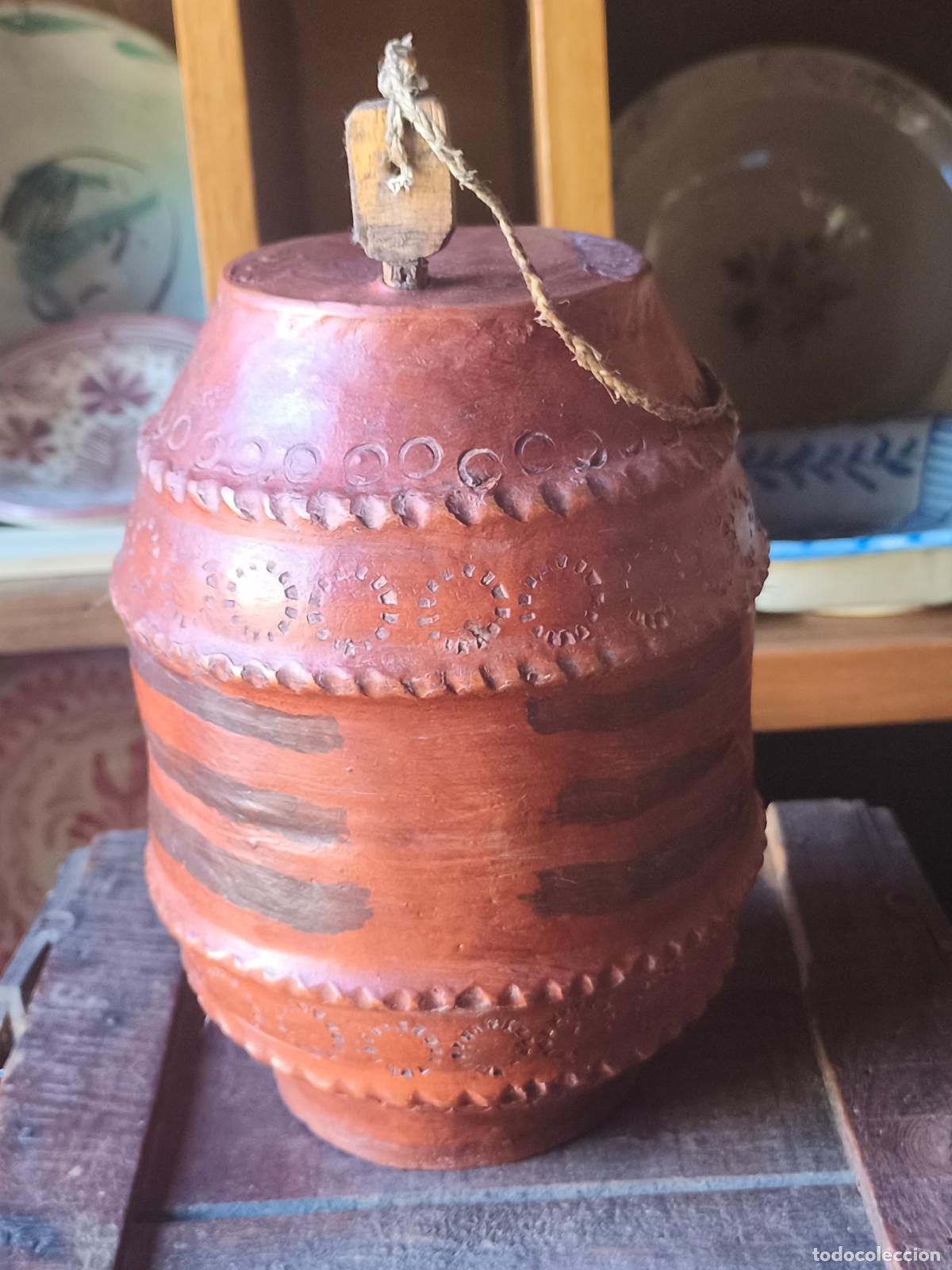 Antig&uuml;edades: Viejo tonel de barro de Calanda - Foto 3