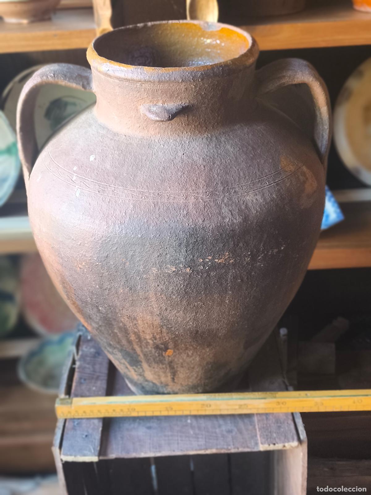Antig&uuml;edades: Antigua Gran Olla Castellana - Foto 1