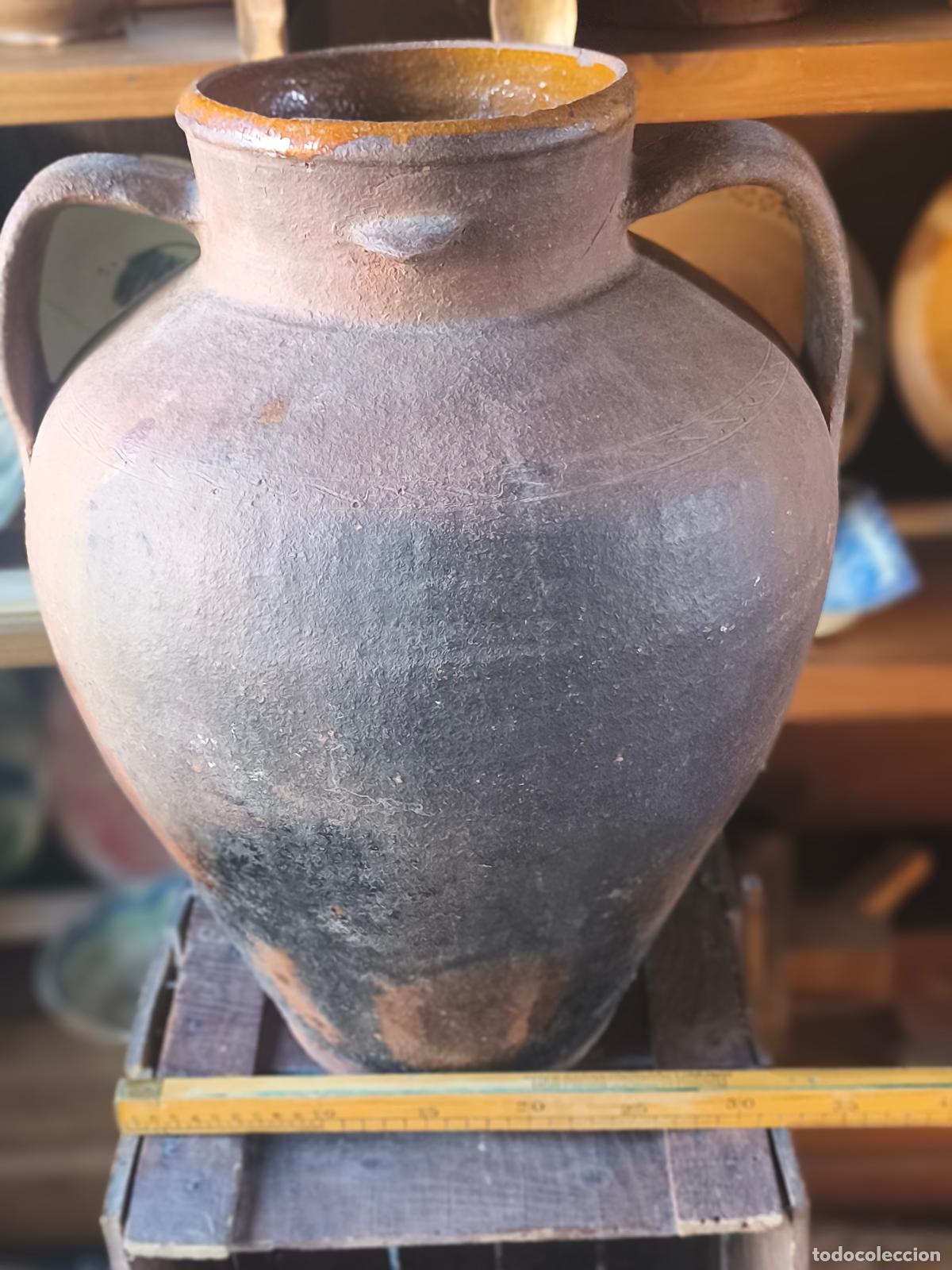 Antig&uuml;edades: Antigua Gran Olla Castellana - Foto 3
