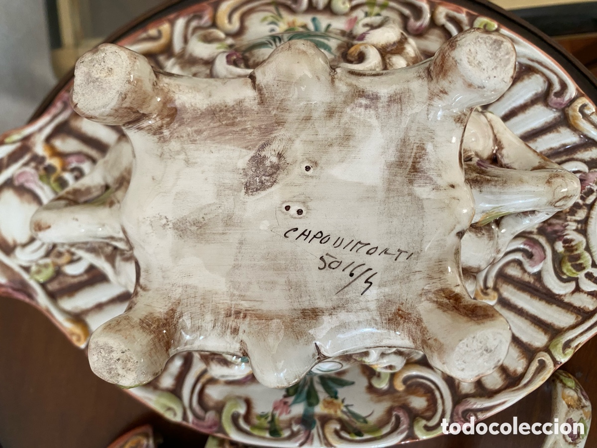 Antig&uuml;edades: Sopera completa &ldquo;CAPODIMONTI&rdquo; - Foto 2