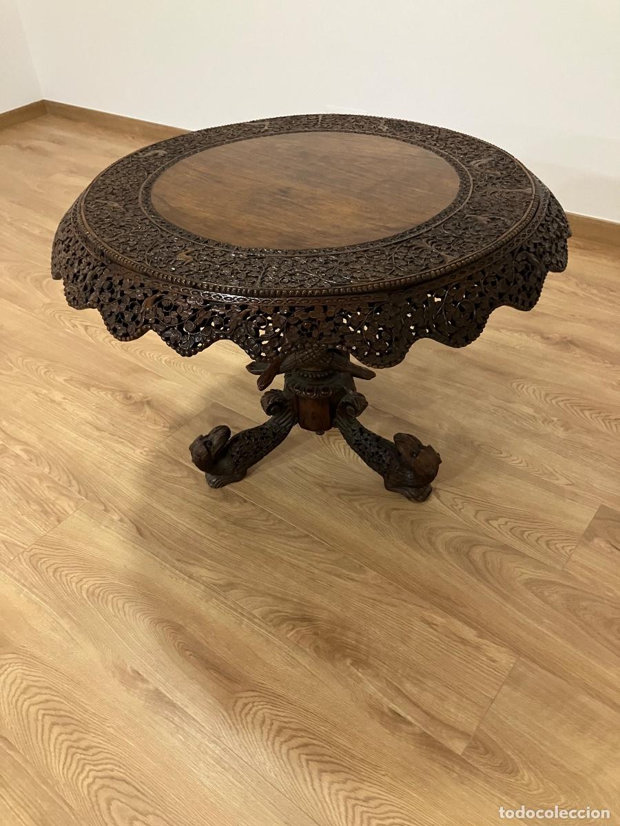 Antig&uuml;edades: Mesa oriental , probablemente siglo XIX - Foto 1