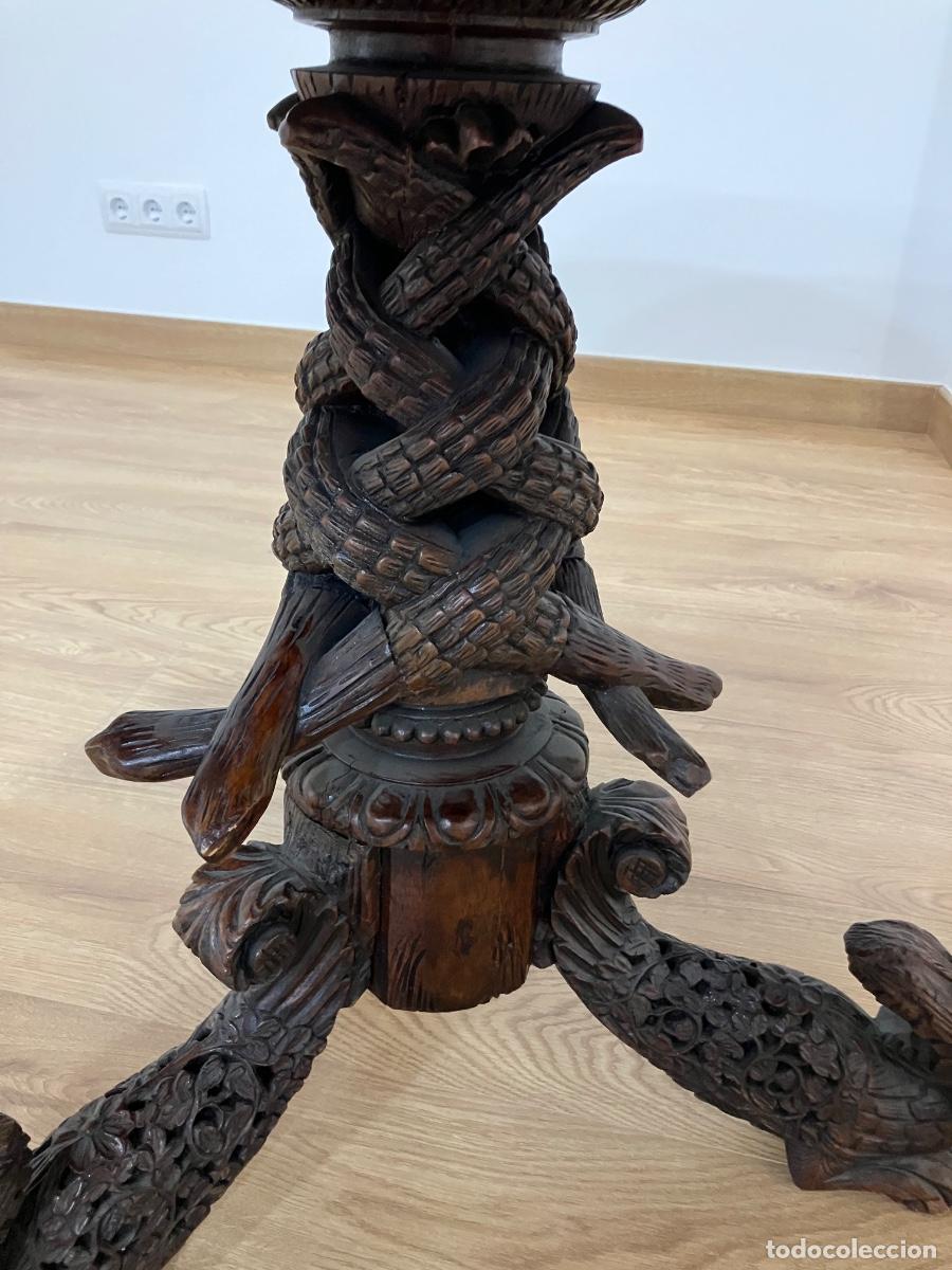 Antig&uuml;edades: Mesa oriental , probablemente siglo XIX - Foto 4