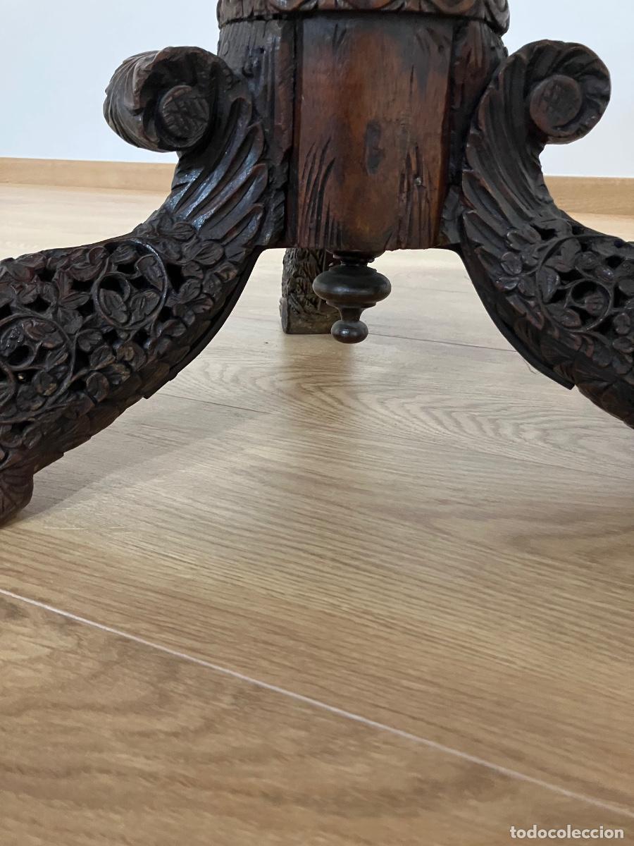 Antig&uuml;edades: Mesa oriental , probablemente siglo XIX - Foto 6
