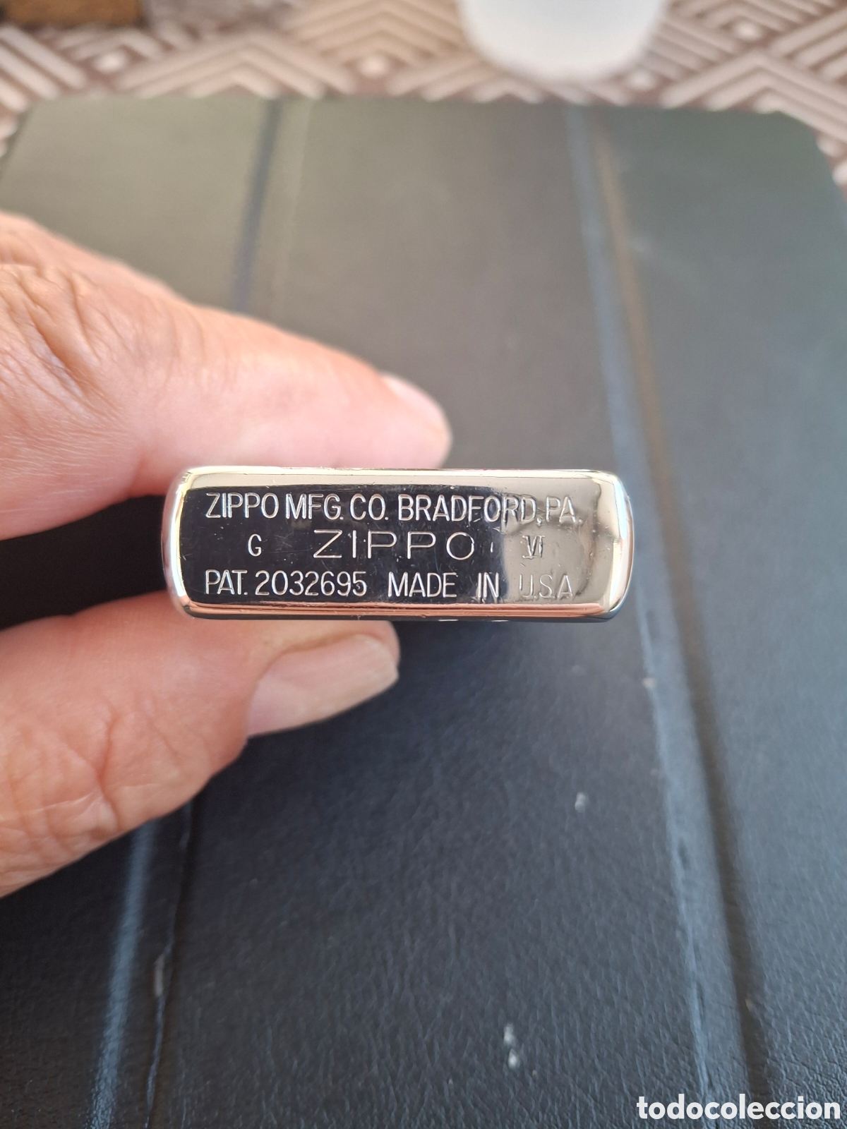 Antig&uuml;edades: Zippo clasico vintage - Foto 2