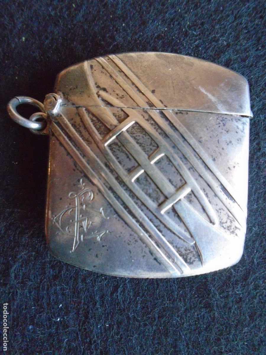 Antig&uuml;edades: (PIT-260903)ANTIGUO CERILLERO DE PLATA