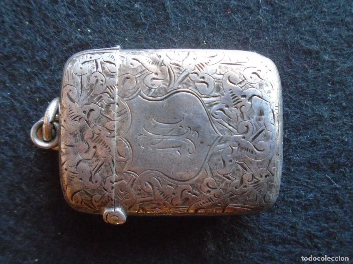 Antig&uuml;edades: (PIT-260905)ANTIGUO CERILLERO DE PLATA