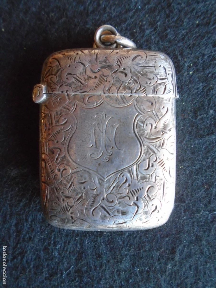 Antig&uuml;edades: (PIT-260905)ANTIGUO CERILLERO DE PLATA