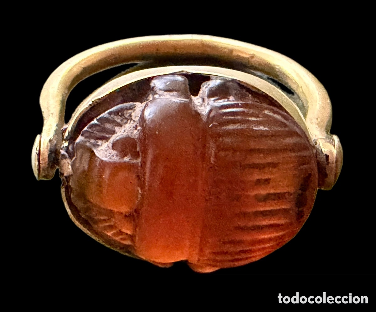 Antig&uuml;edades: Anillo sagrado de Khepri - Foto 2