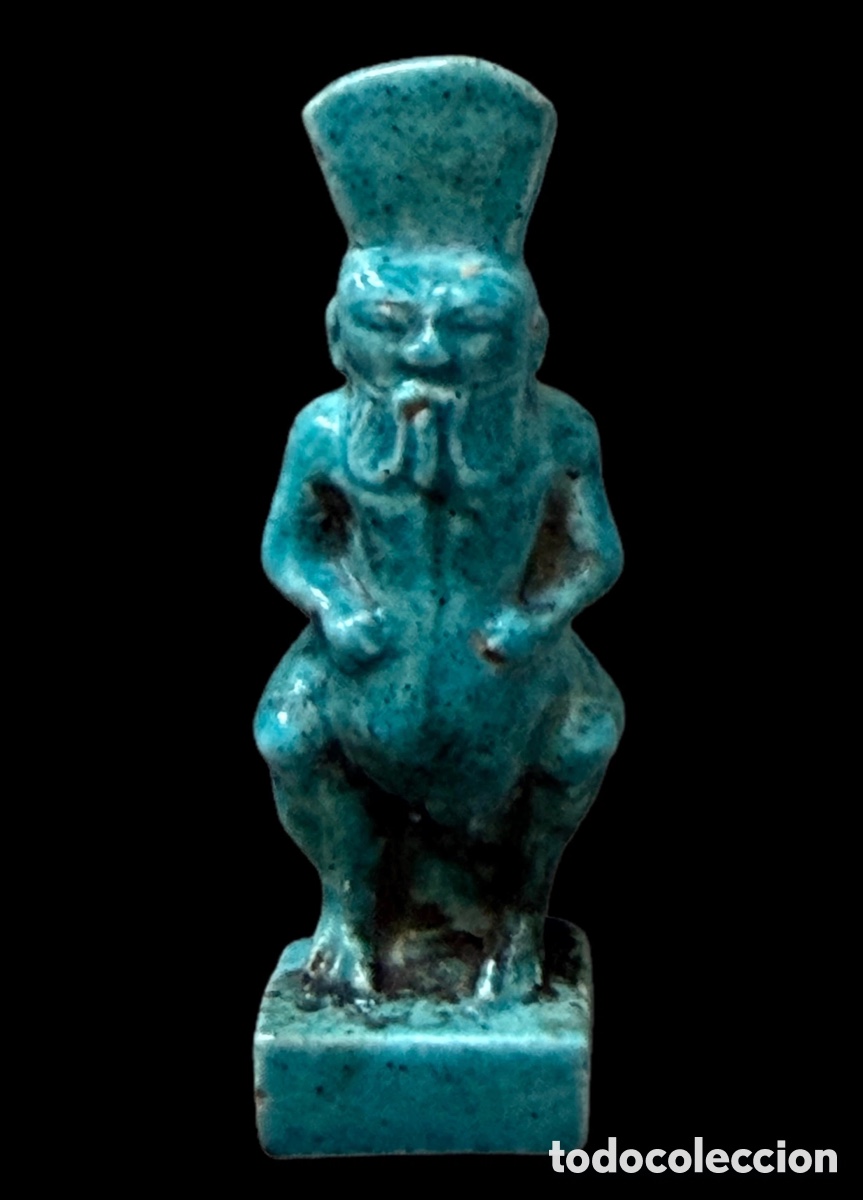 Antig&uuml;edades: Amuleto protector del dios Bes - Foto 4