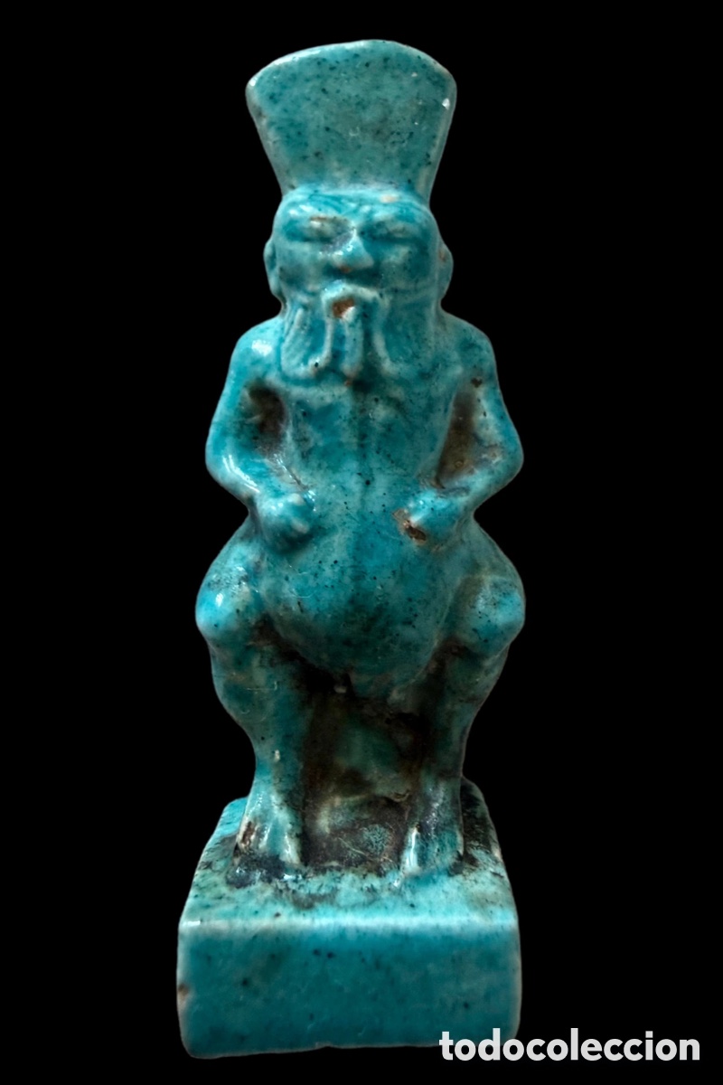 Antig&uuml;edades: Amuleto protector del dios Bes