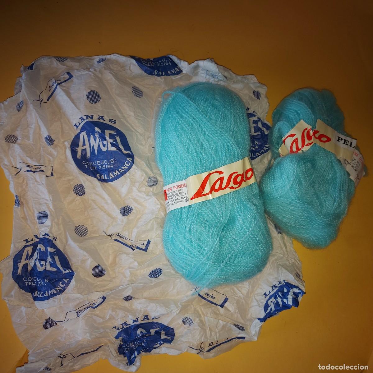 Antig&uuml;edades: OVILLO LANA, MARCA LASGO, A&Ntilde;OS 60